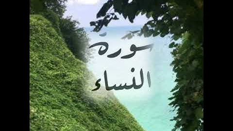 سورة النساء.  عبد العزيز سعيد بن غائب