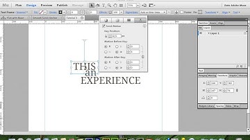 Adobe Muse CC Parallax Scrolling Tutorial | Flying Text Splash Page