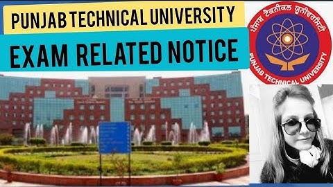 ptu exam notice|latest notice ptu| Punjab technical university|  24.03.2022