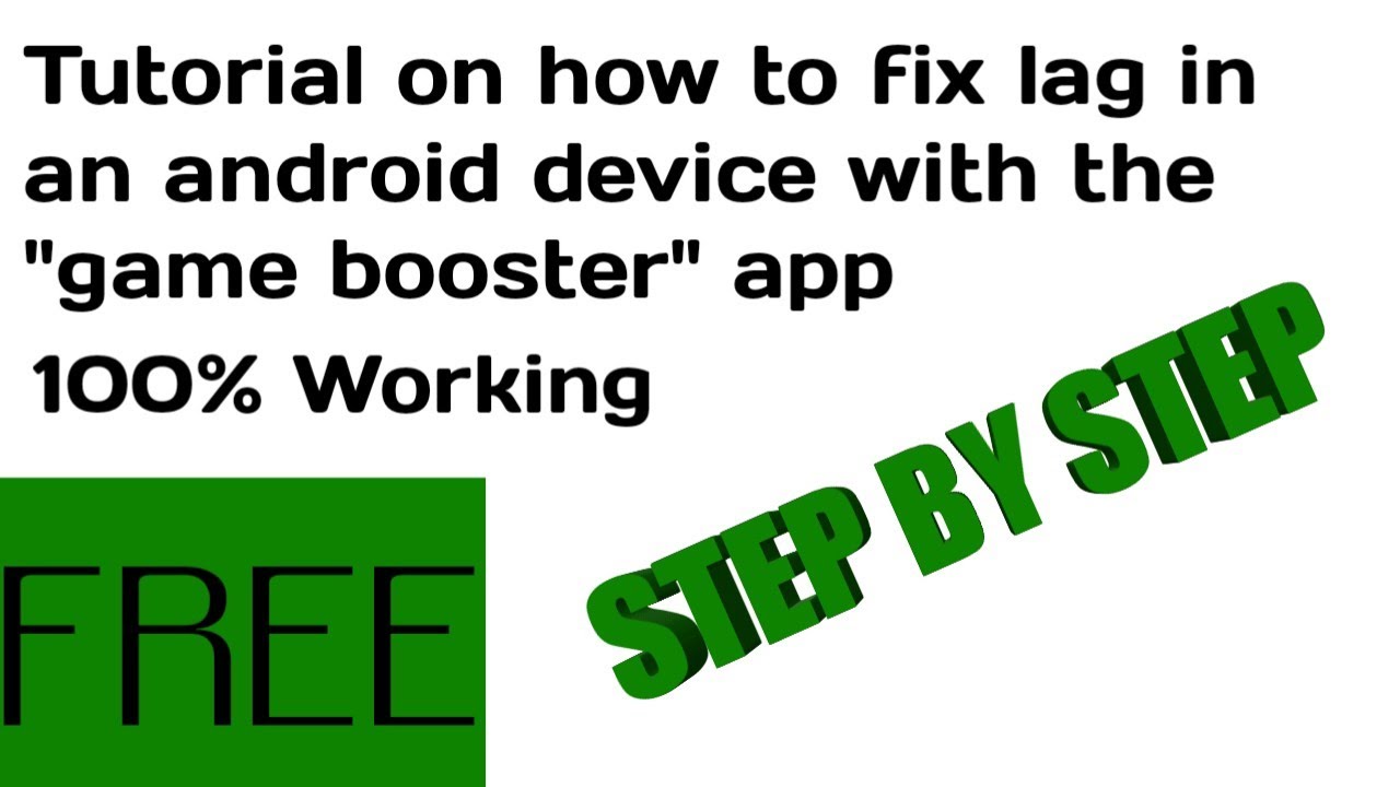 How to fix lag in any android device. EASY + FREE. 100% WORKING. - YouTube