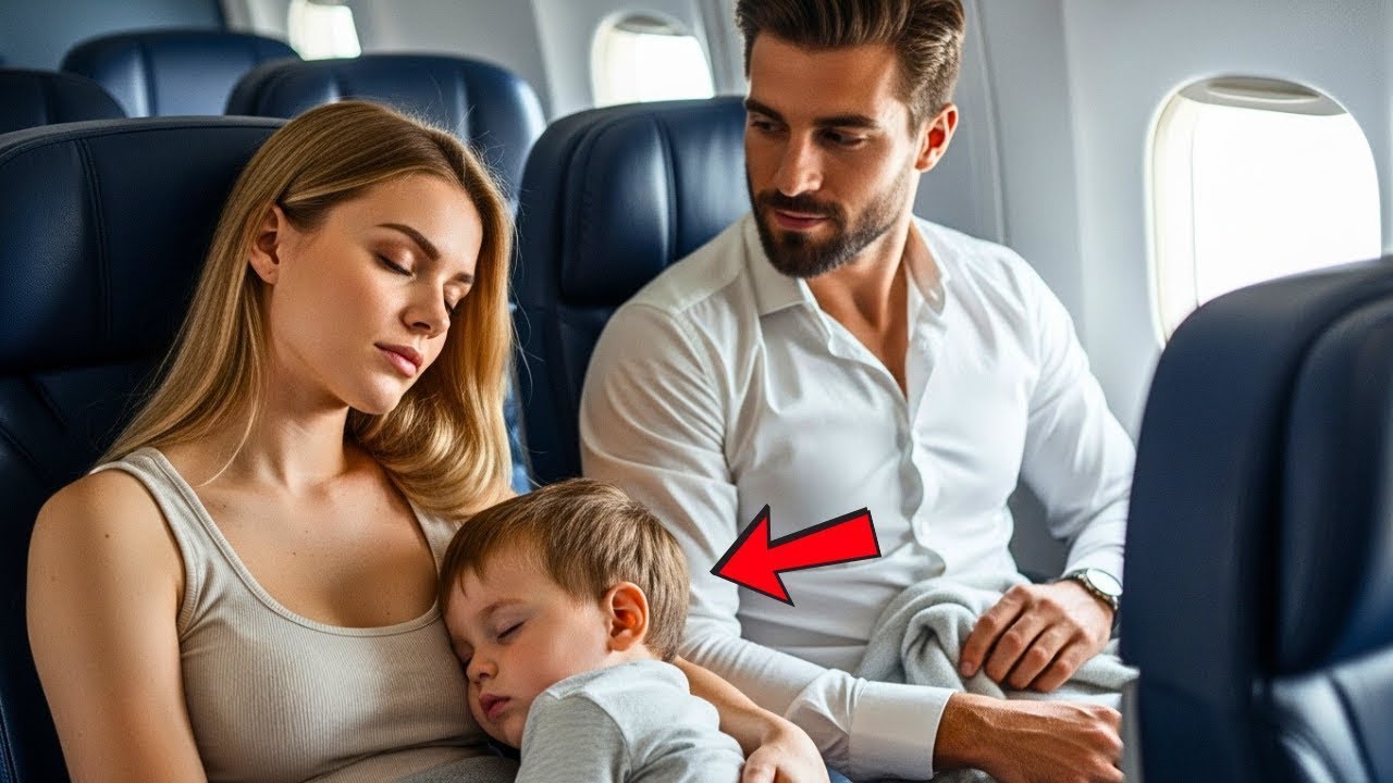 Una humilde madre soltera abordó el vuelo equivocado. No tenía idea de que el solitario CEO a su...