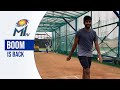 Jasprit Bumrah returns to the nets | Mumbai Indians | IPL 2020