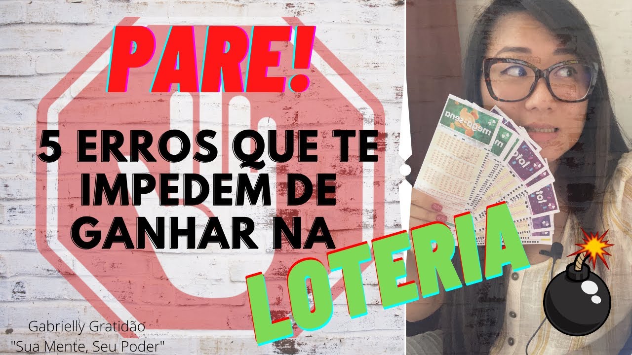 LOTERIA: PARE DE COMETER ESSES ERROS AGORA - YouTube