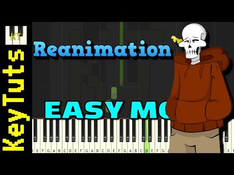 Reanimation From Underswap Insane Mode Piano Tutorial Synthesia