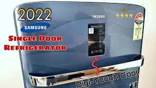 SAMSUNG Refrigerator 2022 Review | Single Door | 4 Star | Digi-Touch | Digital Inverter Technology |