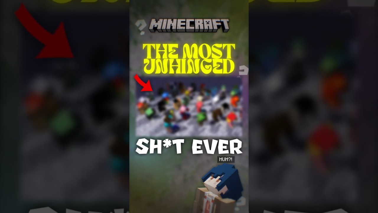 Minecraft's GOATED Early Animations