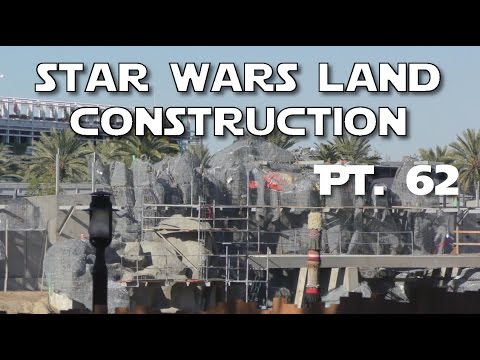 star wars land amazing progress pt 62 12 17 16 youtube