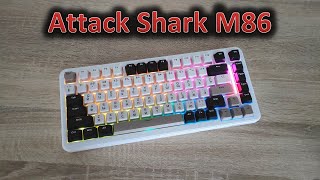 картинка: Обзор механической клавиатуры Attack Shark M86