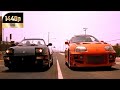 Rapido y Furioso (2001) Toyota Supra vs Ferrari Latino 1440p