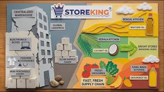 Quick commerce to small towns of india by Storeking