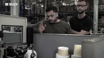 Scan one barcode, print all your labels with Brady