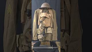 World War One gear set up. #history #ww1 #ww1guns #1917 #1918 #worldwar