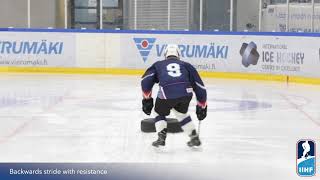 #Skills4Life - Backwards Skating - Backwards Stride with resistance