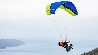 Обучение спидфлаингу. Старты в штиль (No wind speedflying launch) Обучение спидфлаингу. Старты в штиль (No wind speedflying launch)