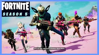 Fortnite Season 5 ZERO POINT and BATTLE PASS Cinematic OFFICIAL TRAILER.