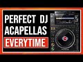 The REAL Secret To Perfect DJ Acapellas!