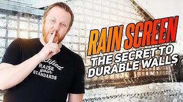 Protect Your Home: Rain Screen & Exterior Insulation Explained