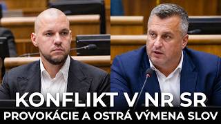 Šok v NR SR: Konflikt Danka a poslanca PS zastavil rokovanie