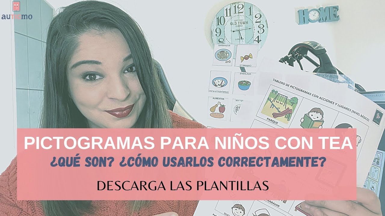 PICTOGRAMAS para niños con TEA: ¿Qué son? ¿Cómo usarlos correctamente?✅ DESCARGA  #pictogramas