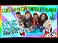 LAST TO LEAVE ICE BUCKET WINS $10,000 | We Are The Davises
