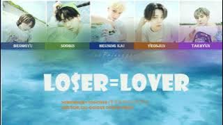 Tomorrow x Together (투모로우바이투게더) (TXT), Loser=Lover, Color Coded Lyrics, Han/Rom/Eng.