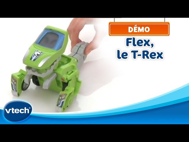 Vtech Switch and Go Dinos Sliver the T-Rex Green Dinosaur