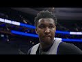 Justin Edwards: Joel Embiid Went Through Shootaround | Celtics vs 76ers Pregame
