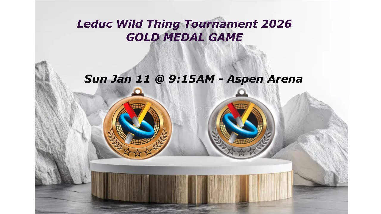 Sun Jan 11 2026 U14B GOLD Medal game at 9:15am