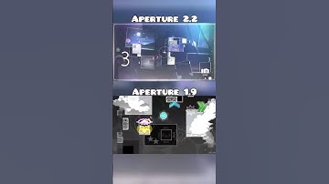 Aperture 2.2 Vs 1.9 pt.3 🔥💯 #geometrydash #gdupdate #gd