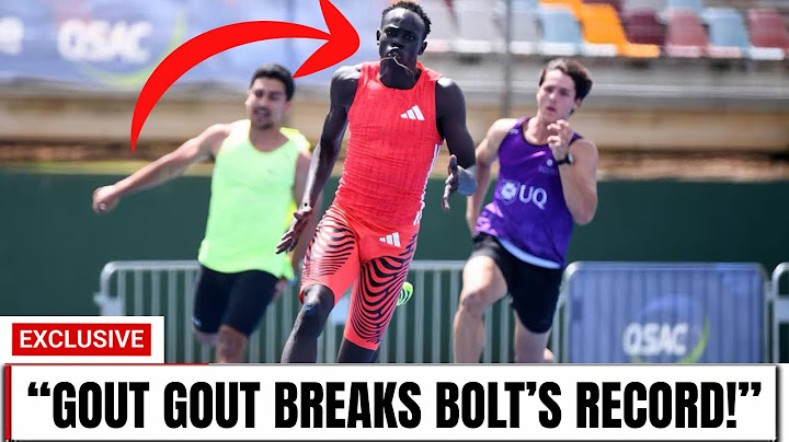 Gout Gout DESTROYS Usain Bolt’s 16 Year Old Record In The 200 Meters