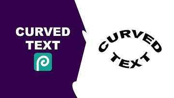 how to make curved text in photopea
