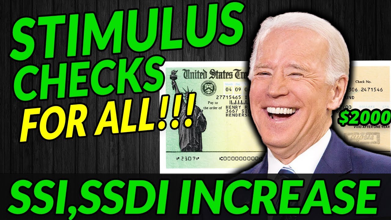 Fourth Stimulus Checks FOR ALL Update + SSI,SSDI INREASE + Student Loan