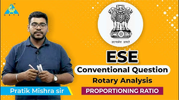 ESE conventional Question | Rotary Analysis | Proportioning Ratio