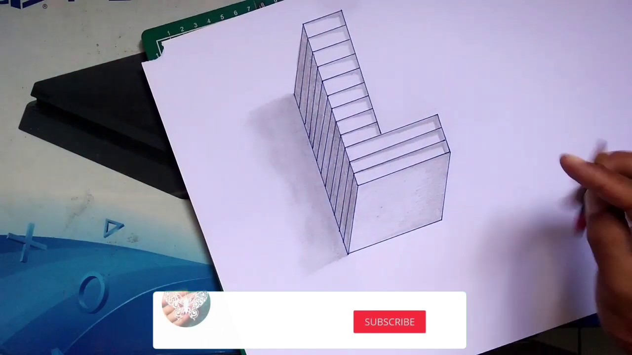 Membuat Gambar  3D  paling Sederhana  YouTube
