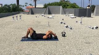 KB Reverse Crunch for Strengthening Your Core