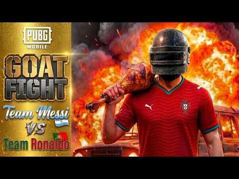 (Vertical) Tournament: Portugal 🇵🇹 vs Argentina 🇦🇷 | PUBG MOBILE Football Season GOAT Fight