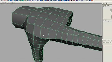 Simply Maya Tutorial Low Poly Hand - Part 5 of 8