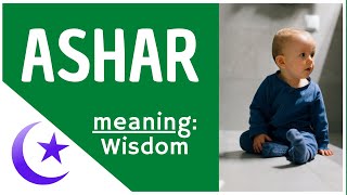 ☪️ Ashar - Ashar Name Meaning – Ashar Name Status - Muslim baby boy names - Trending Names