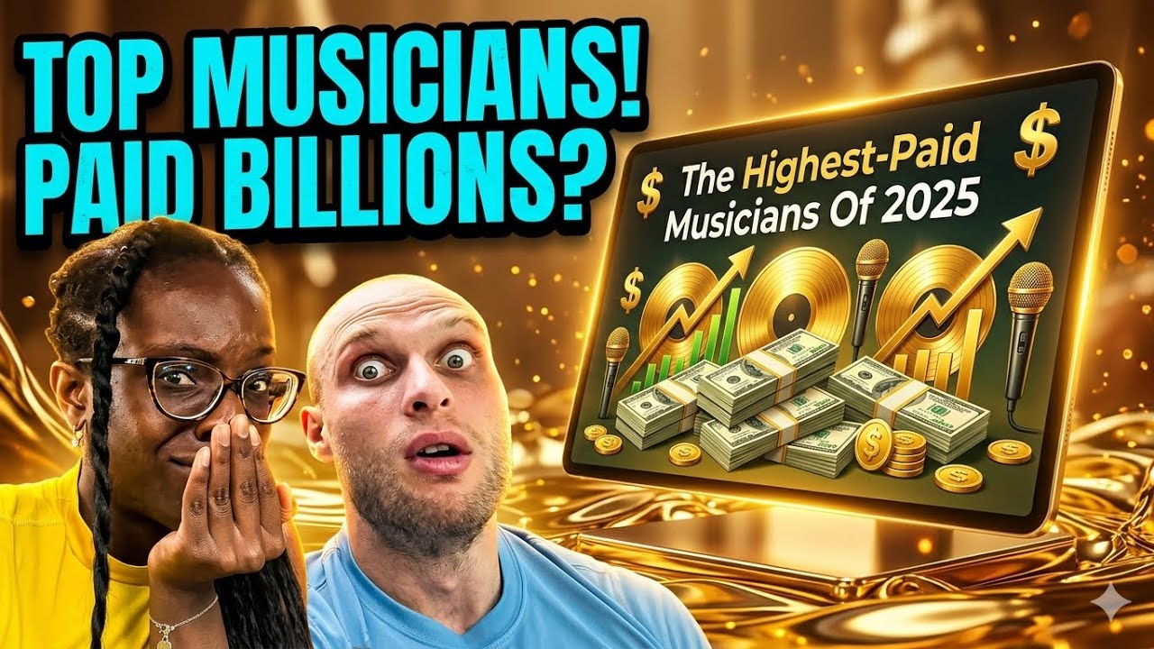 РЕАКЦИЯ НА СТАТЬЮ О САМЫХ ВЫСОКООПЛАЧИВАЕМЫХ МУЗЫКАНТАХ 2025 ГОДА