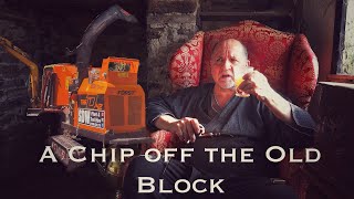 Chip off the Old Block. The Landscaping Continues.