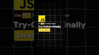 Try Catch di JavaScript
