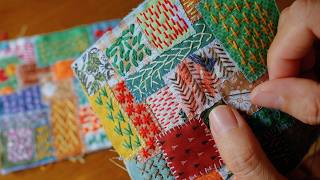 The Beauty of Slow Stitching | Giving Fabric Scraps a New Life