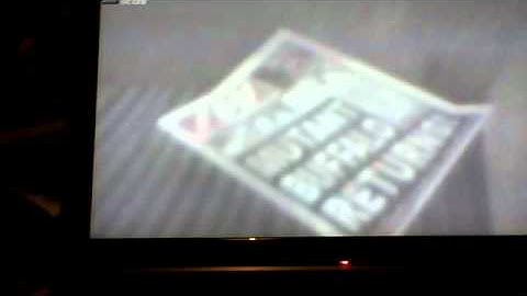 mw3 secret:mutant buffalo returns writen on newspaper!