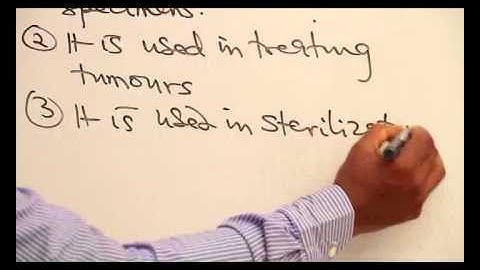 USES OF RADIOACTIVE ISOTOPES