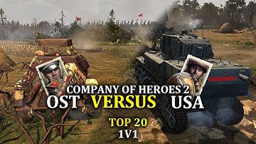 Company Of Heroes 2 Top 20 1v1 - Caosak (OST) vs Markov (USA)