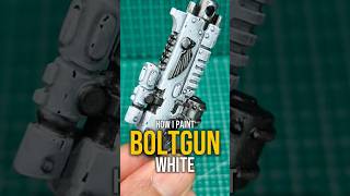 [JOYTOY Figure] Boltgun ⚔️White highlights done right.Simple steps. Clean result.Worth it?  #joytoy