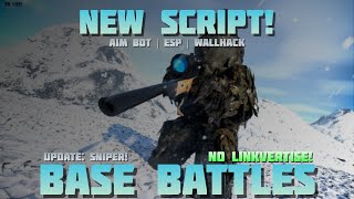 [Update🔫] Base Battles - PASTEBIN 🔥 WallHack | Aim Bot | No Linkvertise 🔥| - (2024) - 🔥Roblox Script