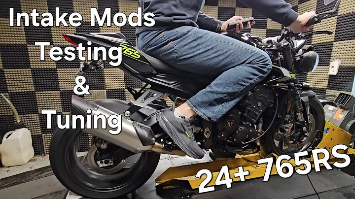 We tested ALL of the popular intake mods on our Street Triple 765RS!