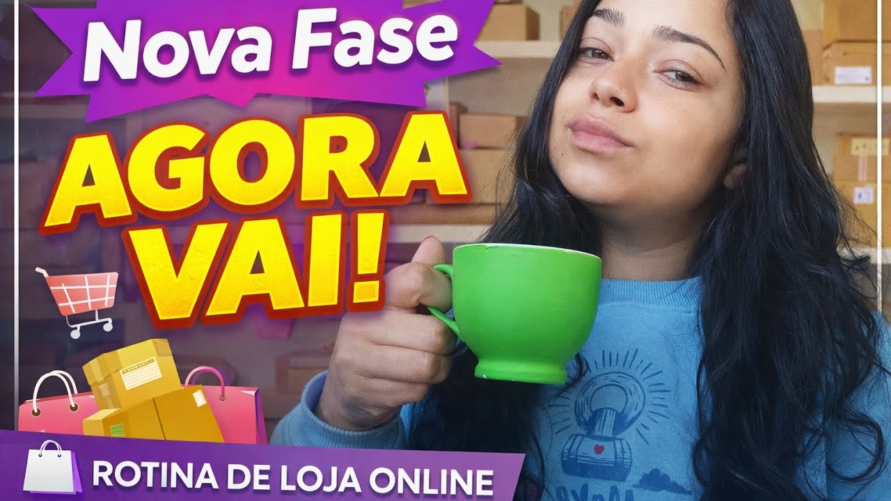 Estava gravando minha rotina e a Shopee fez isso comigo!