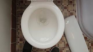 1929 Unknown Forward Trap toilet on a Low Tank
